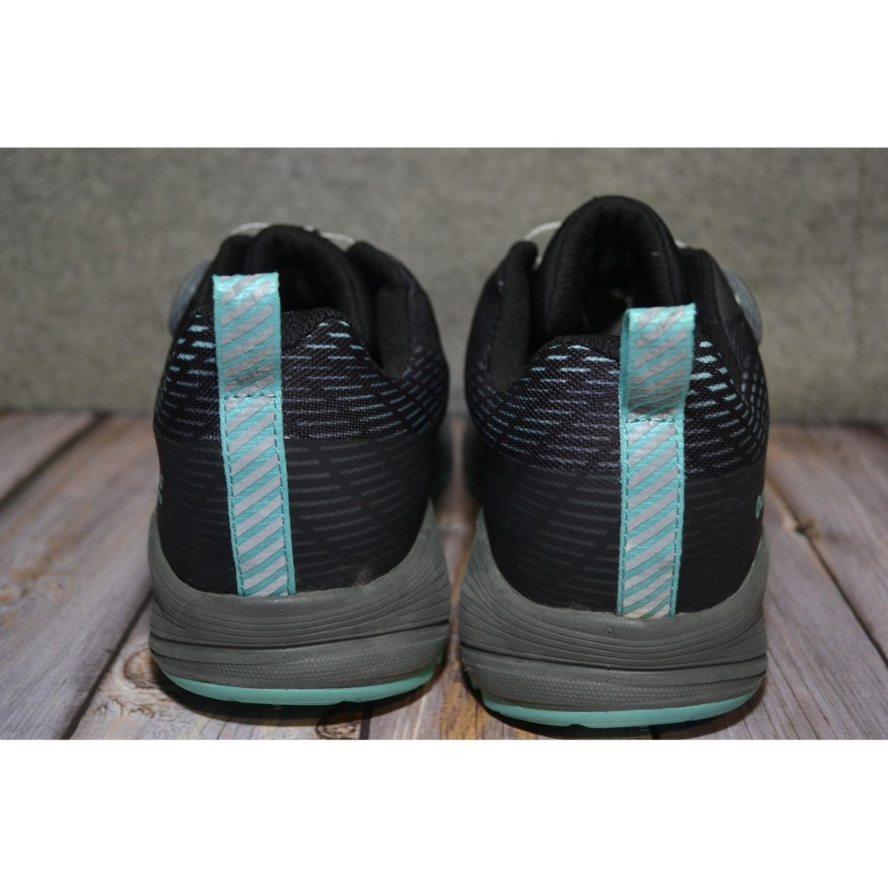 Icebug NewRun W BUGrip GTX Shoes‎ Womens Size 10.5 Black Gore-Tex Spikes Running - Picture 9 of 16